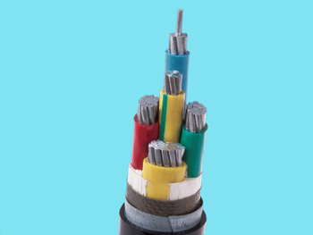 铝芯聚氯乙烯绝缘聚氯乙烯护套钢带铠装电力电缆 